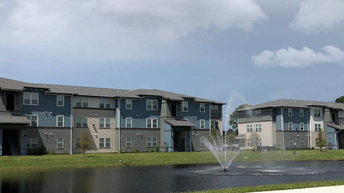 9/10/2001--The Oaks at Lakeside, 3505 53rd Ave. E., is one of the newer affordable housing developments in Bradenton. Rent in the one-, two- and three-bedroom apartments varies based on the tenant’s income.