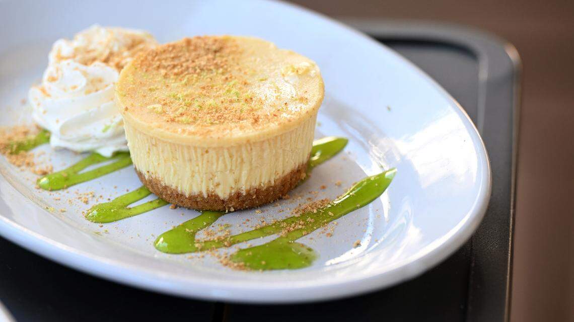 House key lime pie at Good Liquid Brewing Co. in downtown Bradenton on March 12.