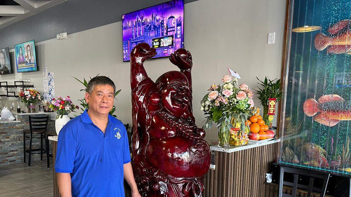 Tu Tran, shown above, opened Food Hall on Feb. 24 with his wife, Hanh Nguyen. The restaurant is in Orange Blossom Plaza at 465 Cortez Road W., Bradenton.