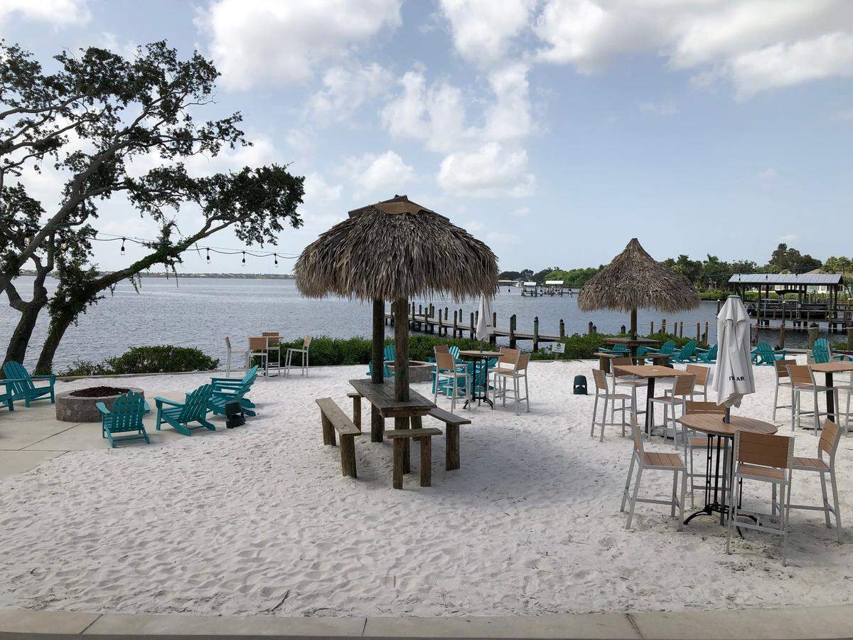 08/25-2021--Whiskey Joe’s Bar & Grill, 5313 19th St. E., Ellenton, has more seating outside than it has inside.