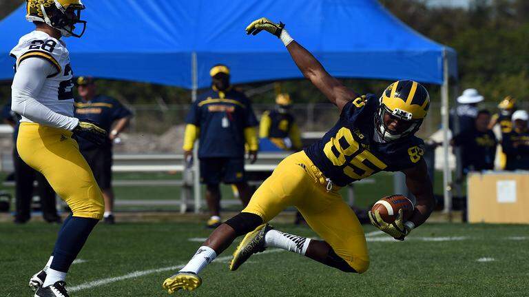 Photo gallery: University of Michigan football in town to practice at IMG