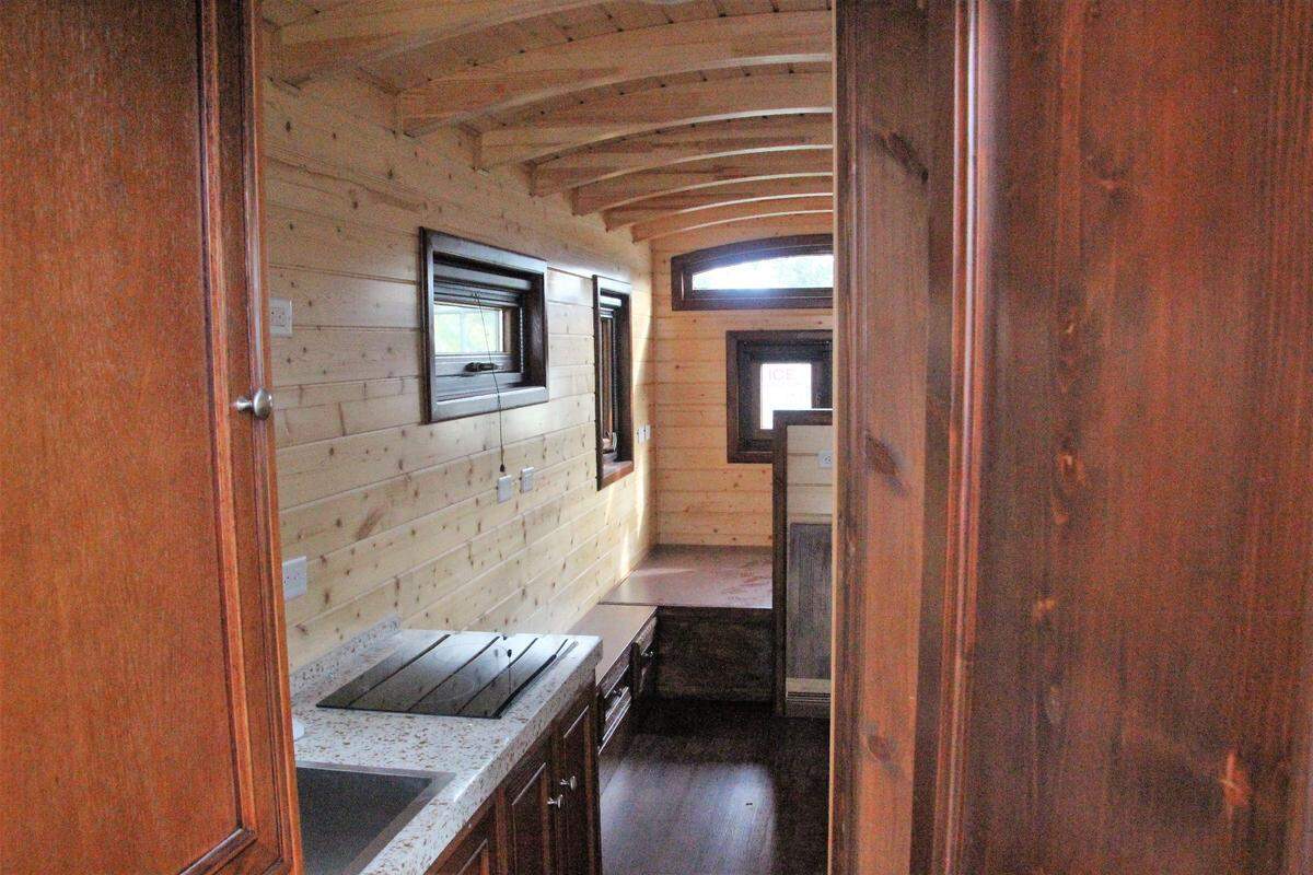 Tiny homes fit a lot into a little bit of space. This unit is earmarked for an existing RV camp in Wildwood.