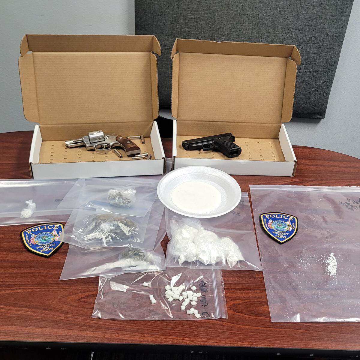 Bradenton police say they found 213 grams of cocaine, 56 grams of marijuana, two guns and $3,900 in cash during a SWAT raid at Brent Bernard Williams’ home in August of 2025.