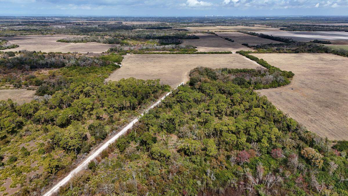 Lennar Homes LLC proposed a rezone of over 680 acres of agricultural land near Buckeye Road to build about 2,000 single-family homes in Manatee County, shown on Feb. 12, 2026.