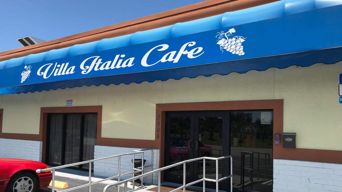 The family owned-and-operated Villa Italia Cafe, 2808 10th St. W., Palmetto offers traditional Italian cuisine.
