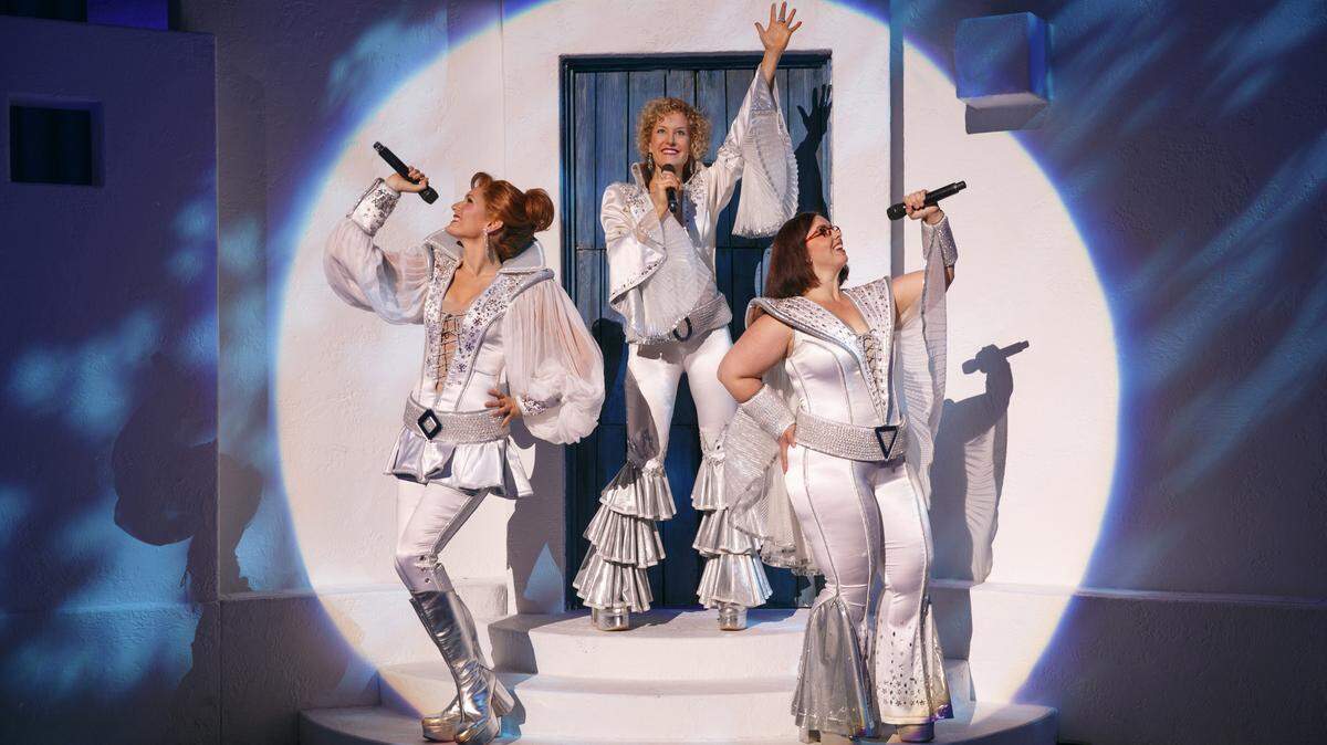 The jukebox musical "Mamma Mia!" with songs by ABBA, opens a two-show run in Sarasota. PUBLICITY PHOTO