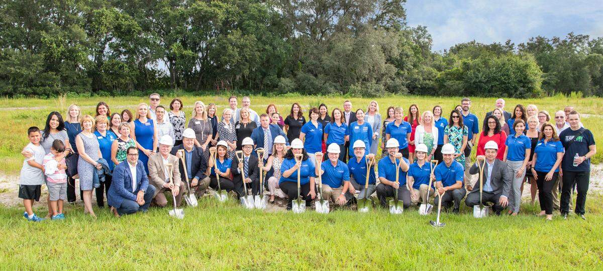 A crowd turned out this week for the groundbreaking of the Florida Cancer Specialists & Research Institute facility at Lakewood Ranch.