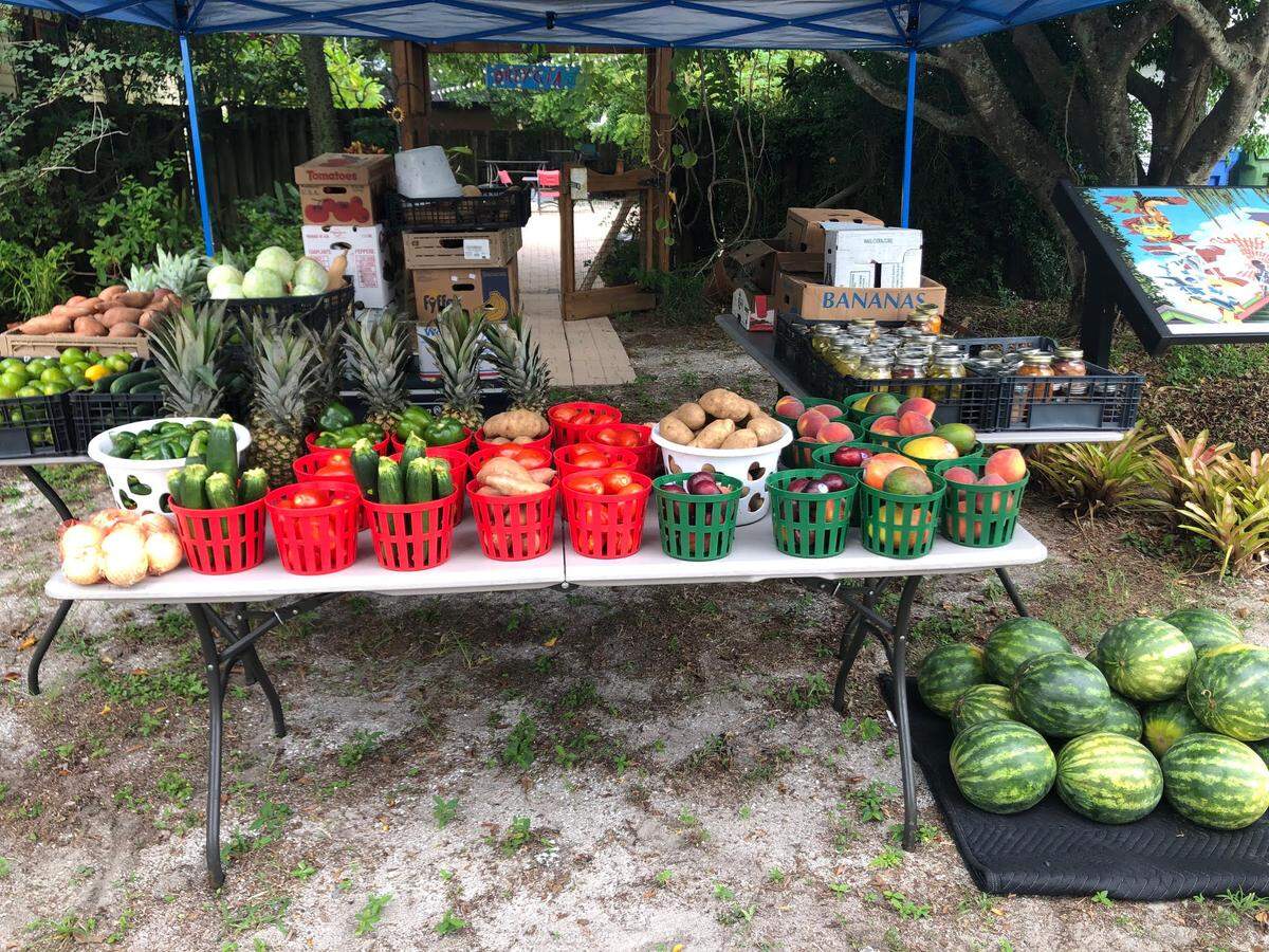 A new weekly Food and Wine Market hosted by Ortygia restaurant in Village of the Arts features vendors offering fresh produce, baked goods, gourmet items and Italian eats and desserts.