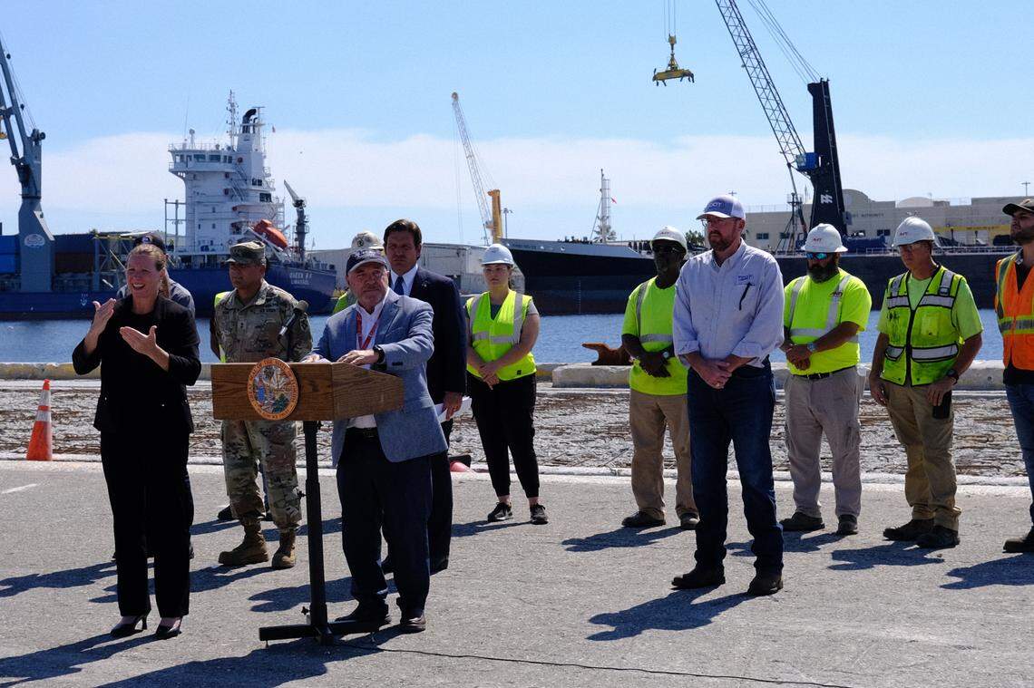 SeaPort Manatee Executive Director Carlos Buqueras said the port will take up to 24 months to fully recover from millions in damage caused by Hurricane Milton.