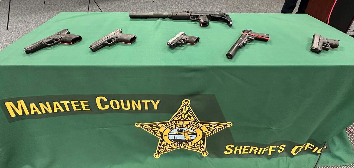 The Manatee County Sheriff Rick Wells held a press conference to release details of what they say is the county’s largest fentanyl bust in county history.