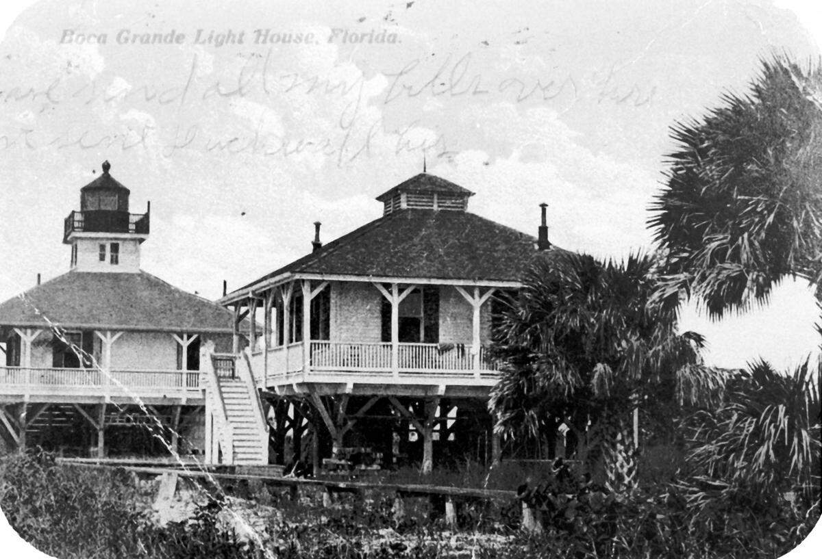 The Boca Grande Lighthouse.