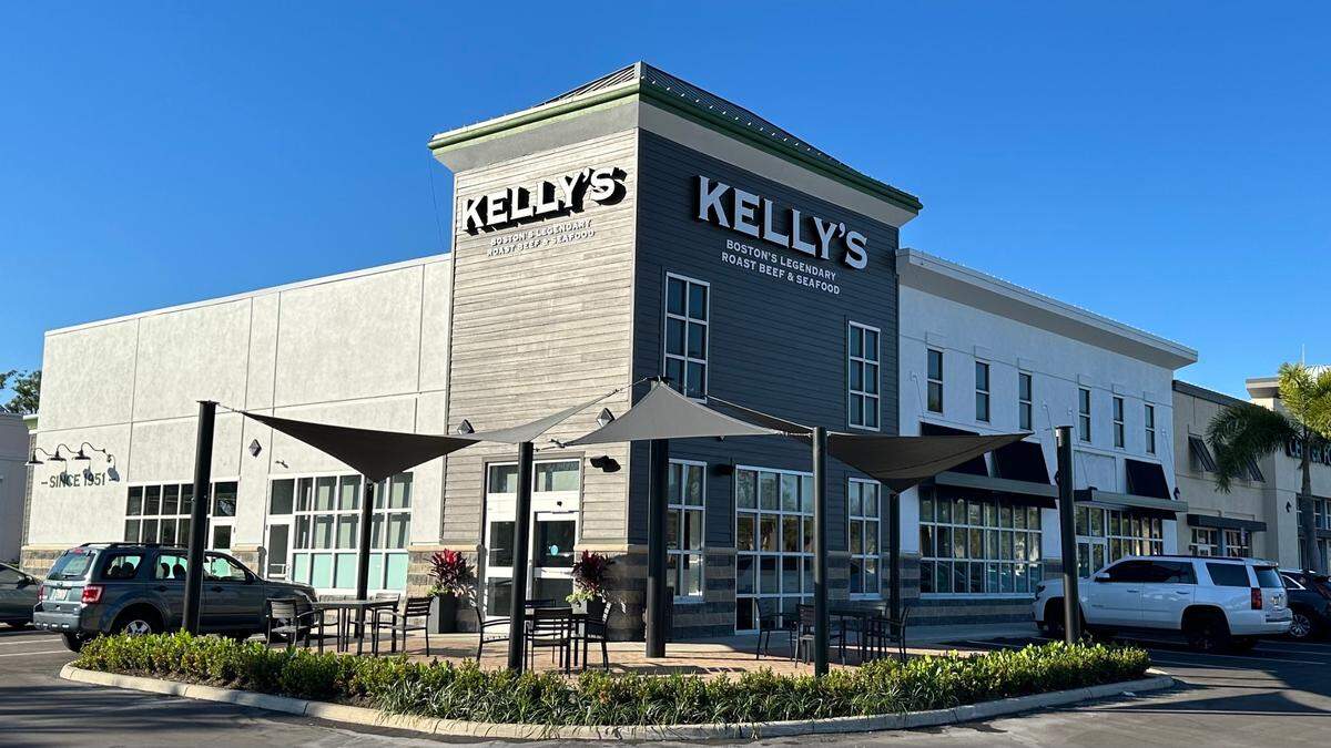 Kelly’s Roast Beef, a Boston-area staple for more than 70 years, opened in southern Manatee County at the Square at UTC, 5207 University Parkway, shown Jan. 10, 2023. It’s the company’s first restaurant in Florida.