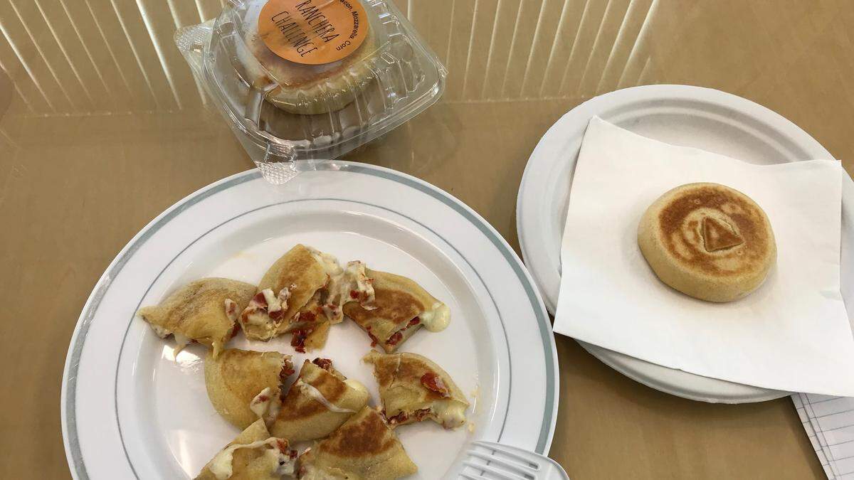 Arepas Rolitas, a popular corn patty snack from Colombia, are now being produced in Bradenton through a cooperative with the International Trade Hub at Port Manatee.