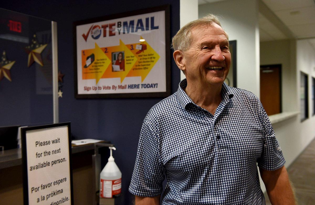 Manatee County Supervisor of Elections Michael Bennett said voting by mail is the safest way to vote during the COVID-19 pandemic.