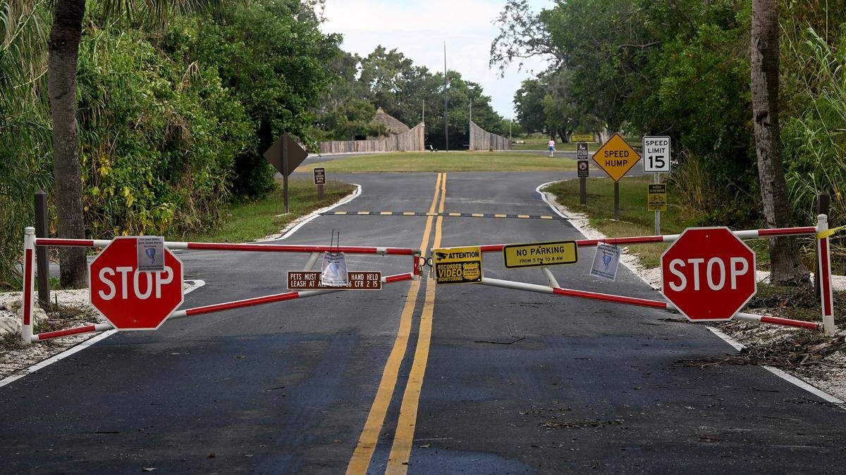 The DeSoto National Monument Park located at 8300 DeSoto Memorial Hwy in Bradenton is closed due to the effects of Hurricane Helene.