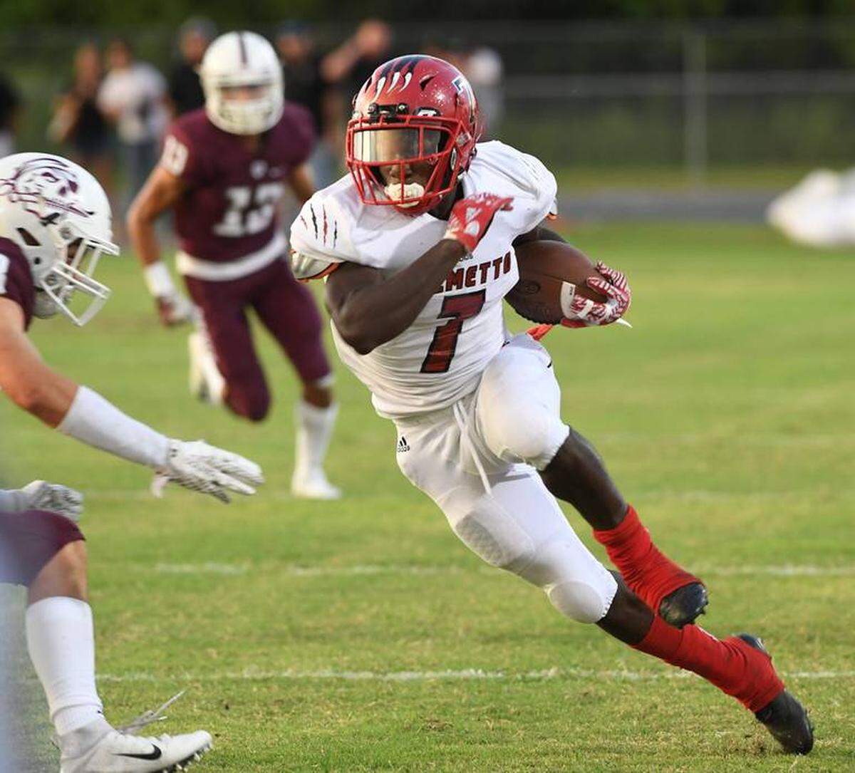 Johnny Jones and the Palmetto Tigers welcome Lakeland Lake Gibson to Harllee Stadium for a non-district game.