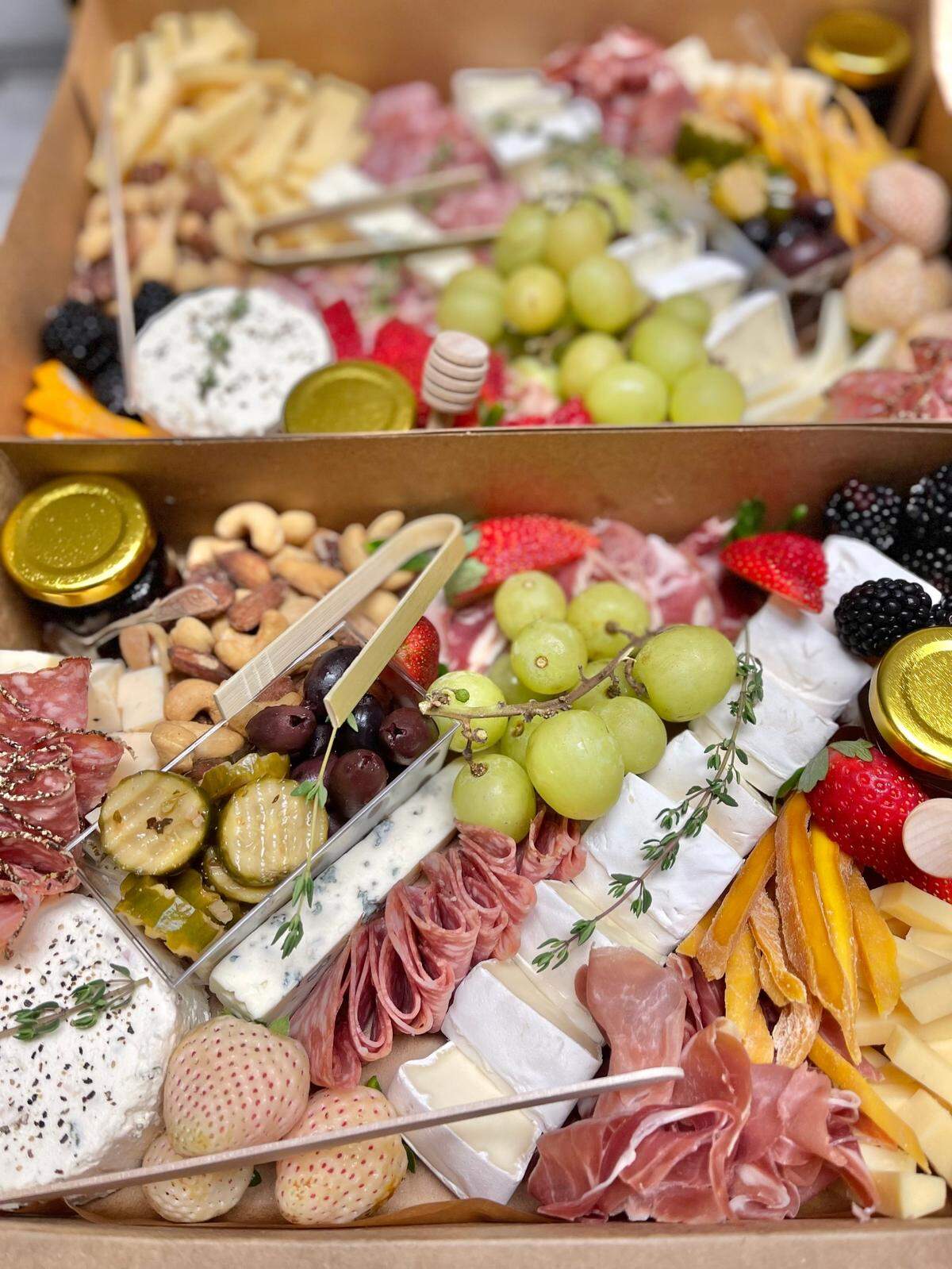 Graze Street AMI, 3218 E. Bay Drive, Holmes Beach, offers charcuterie boxes at the shop and can be put together in a matter of minutes.