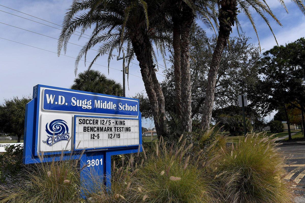 Sugg Middle School in Bradenton.