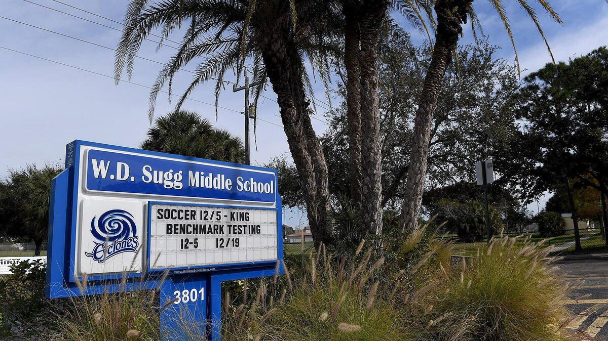 Bradenton police increased officers at Sugg Middle School after a student-circulated text about a possible school shooting.