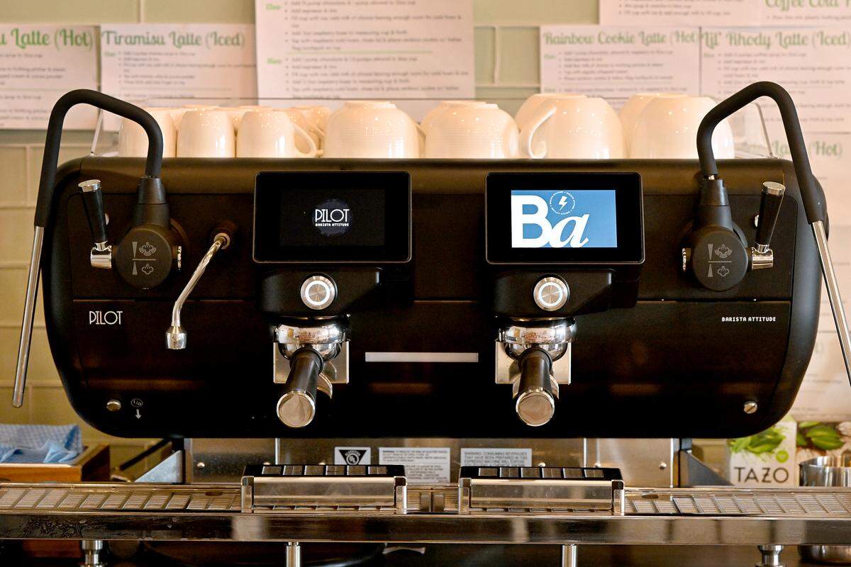 Bellabean Coffee & Confections is pictured on March 17, 2026. The shop is set to open Friday, March 20, at 3549 53rd Ave. W., Bradenton.