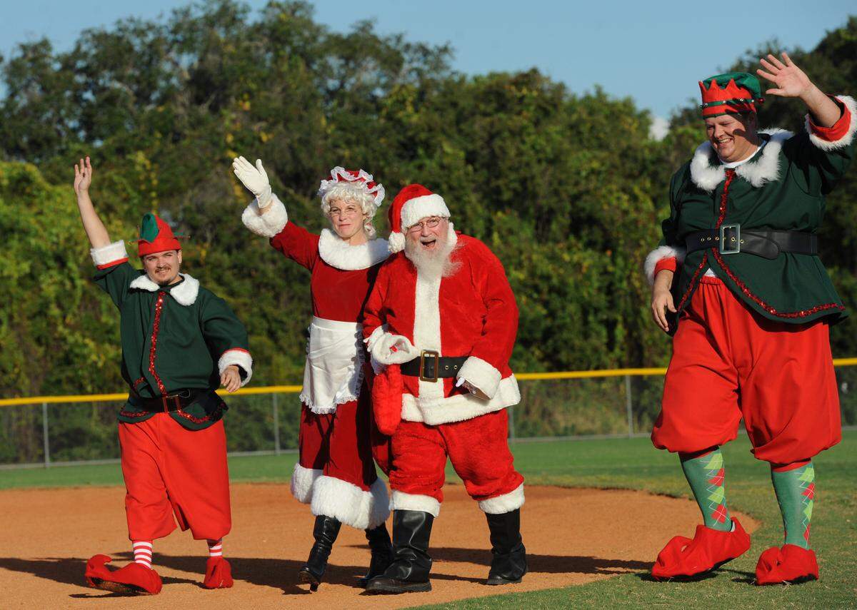 On Dec. 12, Santa Claus will visit G.T. Bray Park in Bradenton for the annual “A Night Before Christmas” celebration, this year in a drive-thru format.