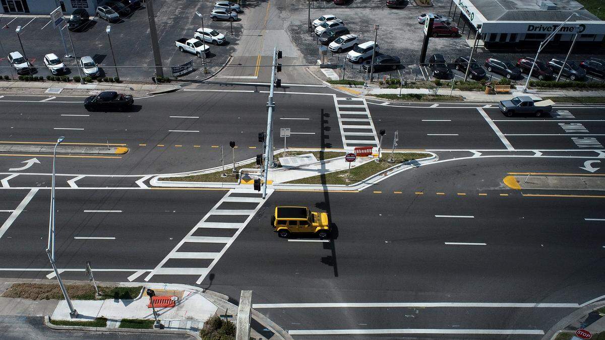 The Florida Department of Transportation spent $3 million to make a stretch of Bradenton’s Cortez Road safer between U.S. 41 and 26th Street West; some have questioned whether if will work.