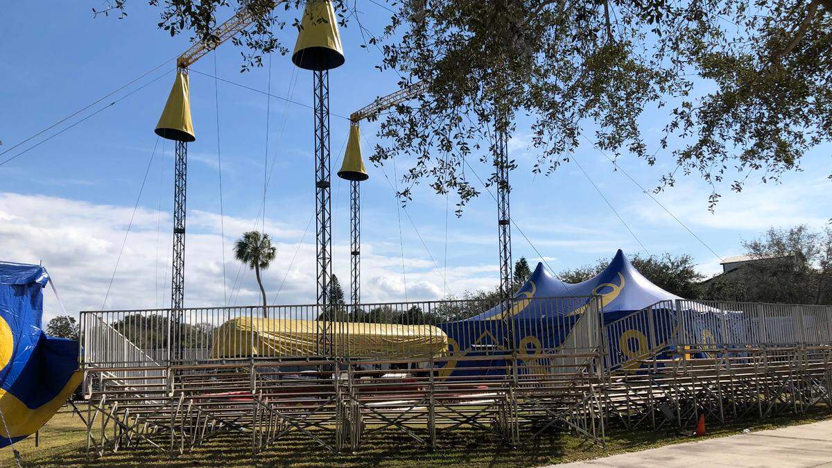 01/11/2021--The Manatee County fairgrounds are filling up this week, in advance of the fair’s opening on Thursday.