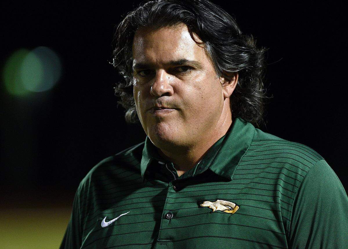 Head coach Tod Creneti will lead the Saint Stephen’s Falcons against Mount Dora Christian in the Sunshine State Athletic Conference semifinals.
