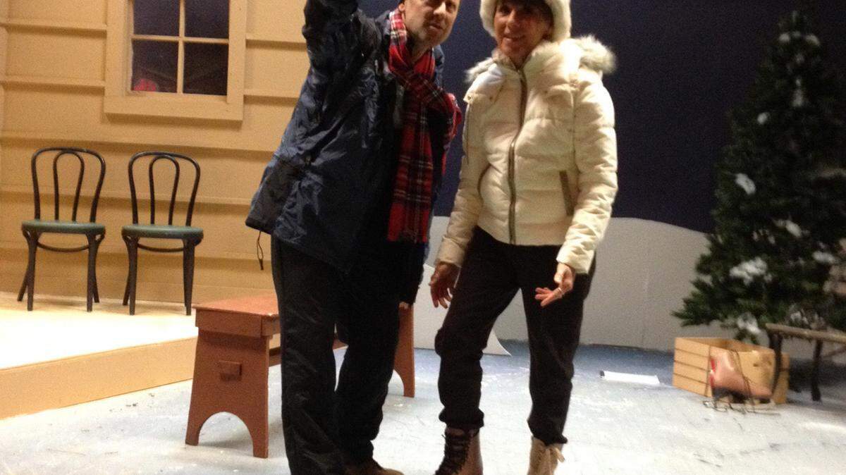 Island Players stage the popular romantic comedy "Almost, Maine," starring Chris Ronay and Jeannie Hudkins. PUBLICITY PHOTO