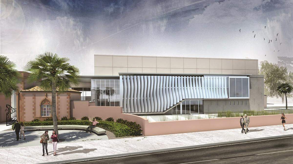 Rendering of Kotler-Coville Glass Pavilion, Architects: lewis+whitlock