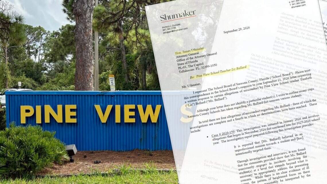 Sarasota Schools responds to Uthmeier, describes complaints against Pine View teacher
