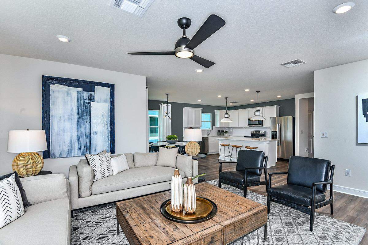 Interior of one of the first model homes in North River Ranch, a 6,000-home community coming to Parrish.
