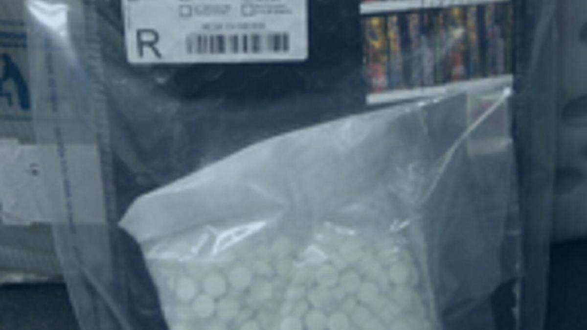 Baggie of Ecstasy pills. (Miami Herald Archives)