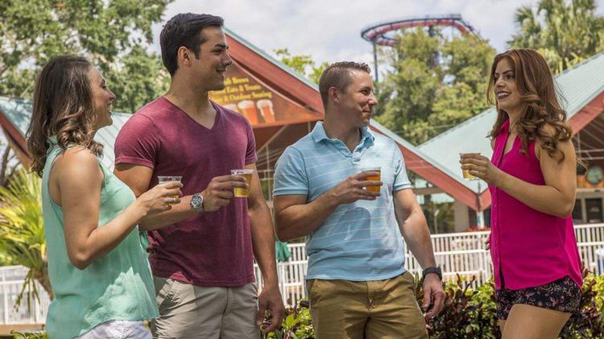 Visitors to Busch Gardens Tampa Bay can get two free 7-ounce beers per visit through Aug. 5.