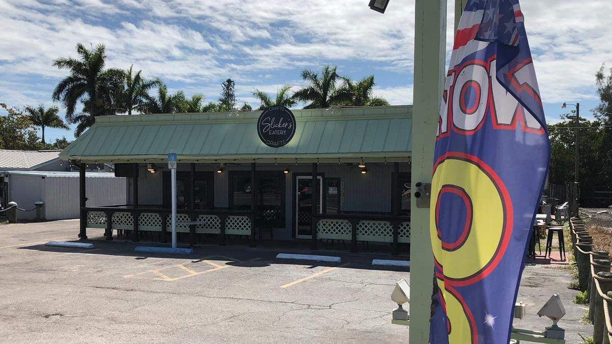 2/22/2021--Bob and Molly Slicker recently opened Slicker’s Eatery at 12013 Cortez Road W., in Cortez.