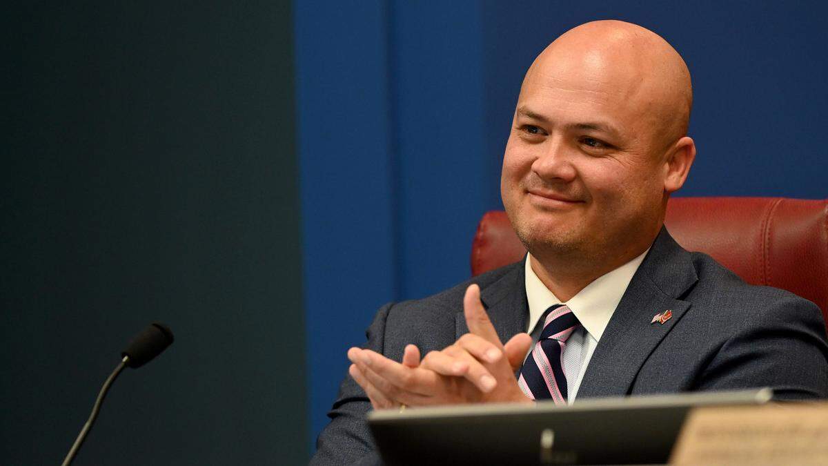 Commissioner Jason Bearden suggested turning Manatee County into Florida’s newest “gun sanctuary,” which vows not to enforce future firearm restrictions. Bearden is pictured in this Bradenton Herald file photo.
