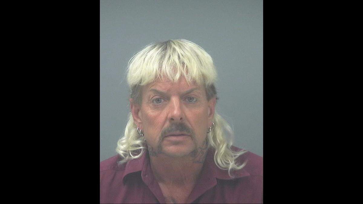 Joe Maldonado-Passage, who goes by “Joe Exotic,” was sentenced in January 2020 to 22 years in federal prison for hiring two people to try to kill Carole Baskin, who won a million-dollar judgment against him.