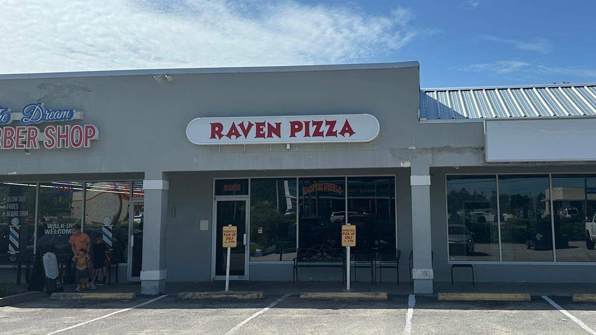 Raven Pizza, 8255 U.S. 301 in Parrish, is closing July 12, 2025. The pizzeria has been a Parrish staple since 1995.