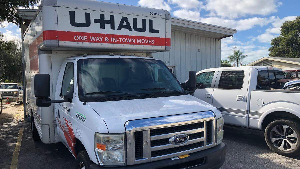 1/4/2021--Patrick Canty, a U-Haul neighborhood dealer in Bradenton, and owner of Premier Motorsports & Imports, 111 21st Ave. W., said there was a huge influx of residents in 2021, particularly in March, April and May.