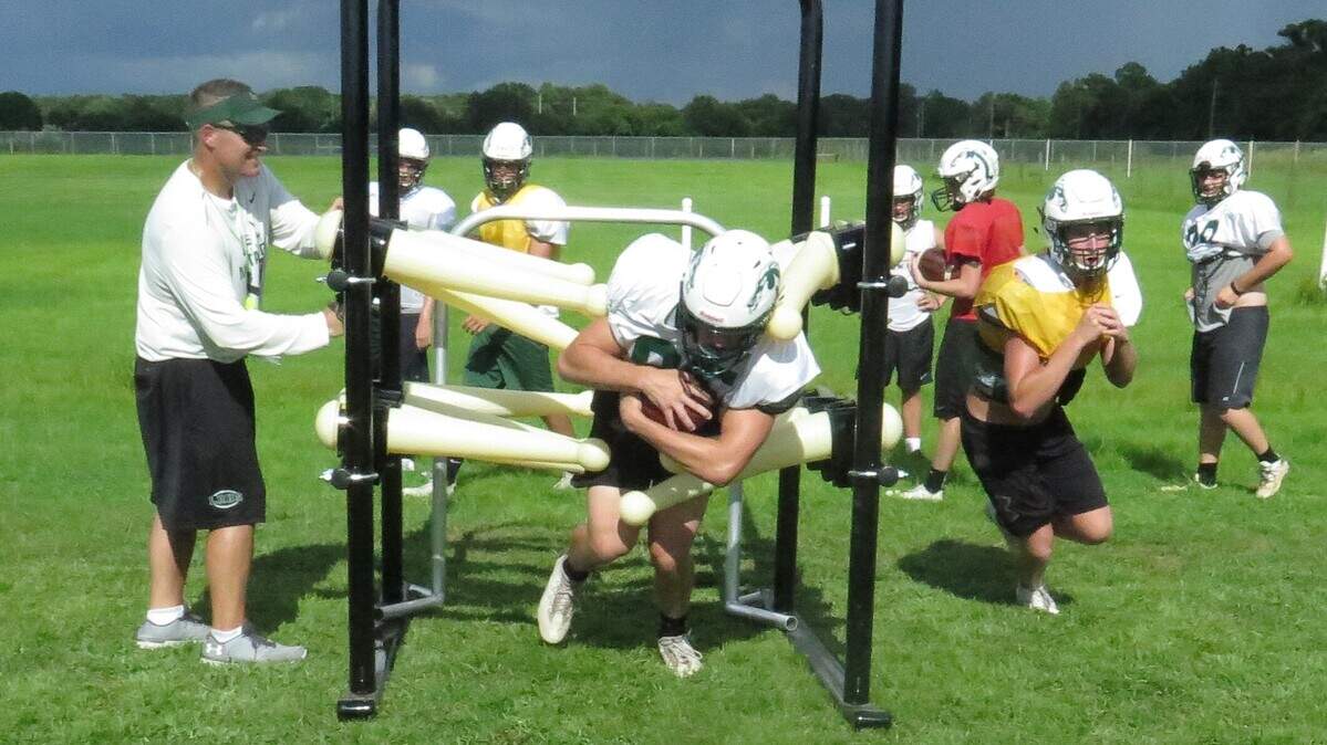 New Lakewood Ranch coach Chris Culton wants his players to show grit as they prepare for the rigors of the 2018 season.