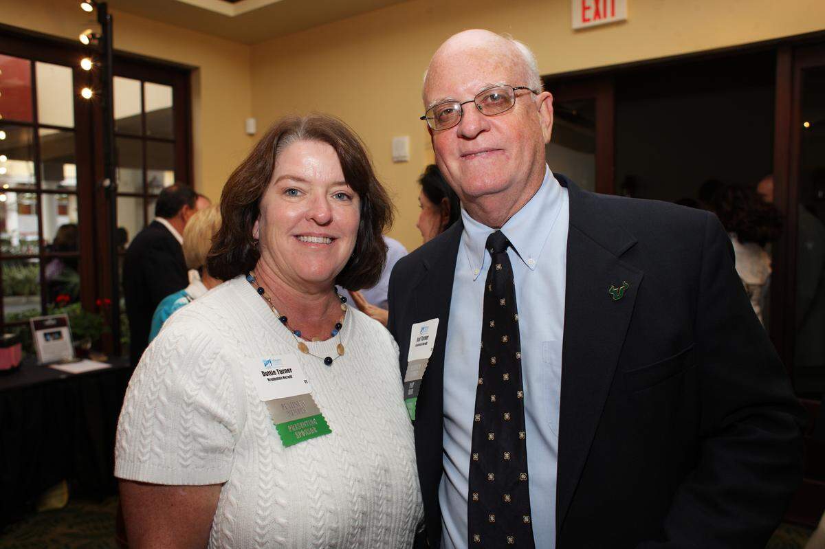 Bob Turner, shown with his wife, Dottie, has been named recipient of the third Bob Bartz Award for Outstanding Leadership.