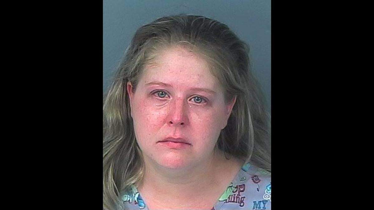 Ashley Taylor, 33, faces several charges after she admitted to stealing drugs from the rehabilitation facility where she worked. She is being held at the Hernando County Detention Center on a $31,000 bond.