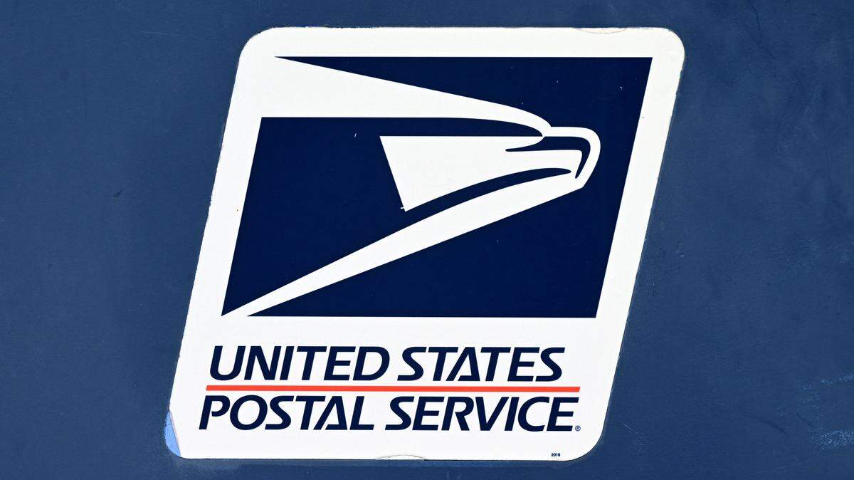 A judge sentenced Lakewood Ranch woman Anabel Ossombi, a former U.S. Postal Service employee, to seven years in prison and ordered her to pay more than $64,000 in restitution after allegedly stealing checks while working as a mail sorter, according to the State Attorney's Office. Detail of sign at the United States Postal Office in Bayshore Gardens. Photo taken July 21, 2025.