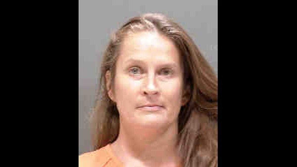 Heather Carpenter, 42, of Sarasota, was charged with criminal mischief over $1,000.