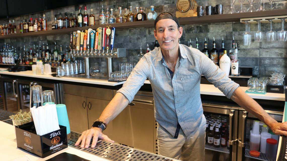Russell Matthes (shown above) is co-owner with Tom Halkidis of the two The Greyson restaurants and sports bars in Manatee County.