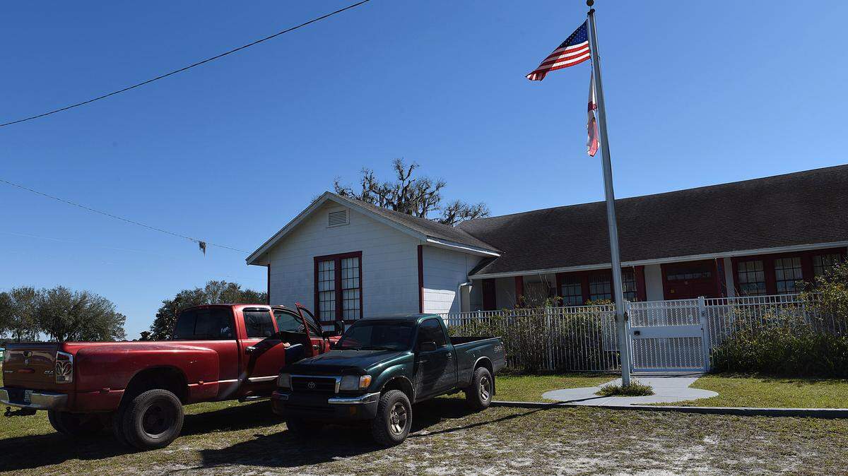 Duette Elementary School, a one-room schoolhouse in rural Manatee County. 
 TIFFANY TOMPKINS/Bradenton Herald