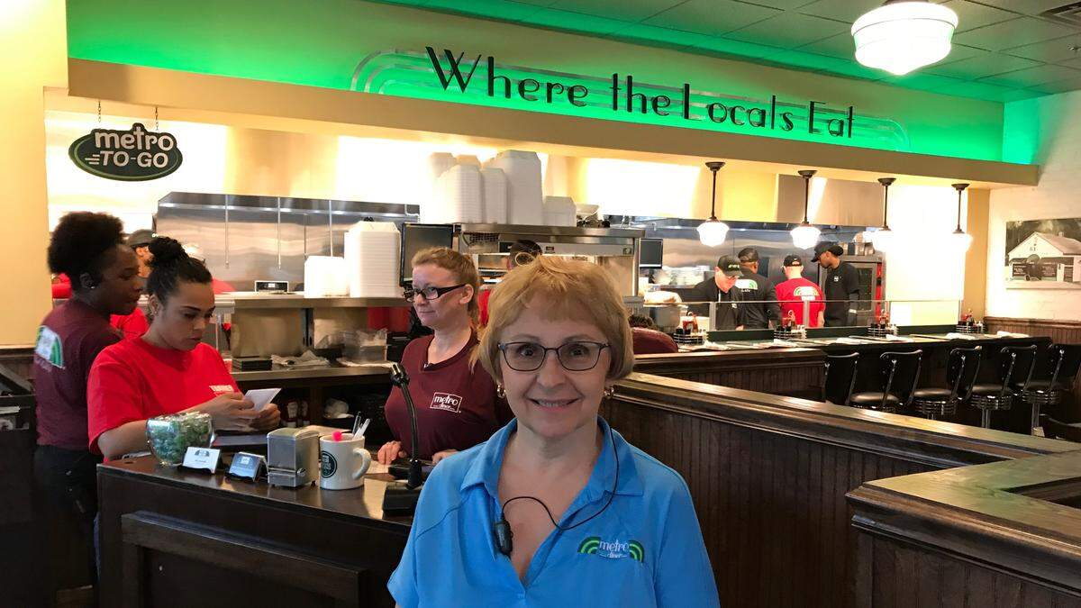 Rita Scarpati is the managing partner of the Metro Diner that opened this week in the Pinebrook Commons shopping center at 4726 Cortez Road W. It is the first Metro Diner to open in the Bradenton area.