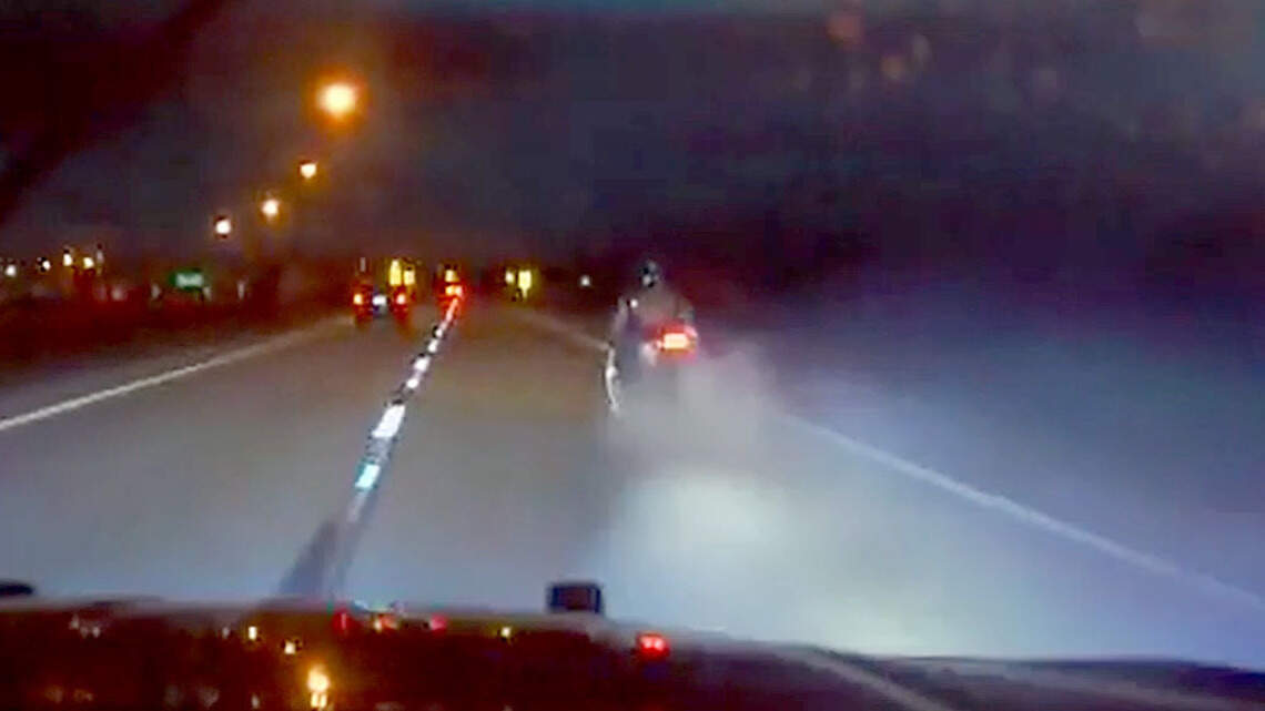 Bradenton man arrested after fiery motorcycle chase on I-75, FHP says