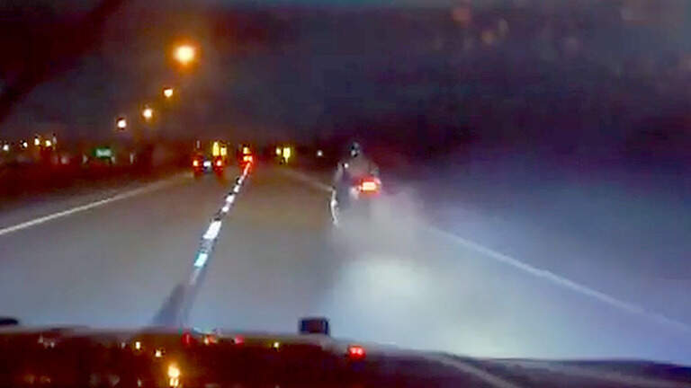 Bradenton man arrested after fiery motorcycle chase on I-75, FHP says