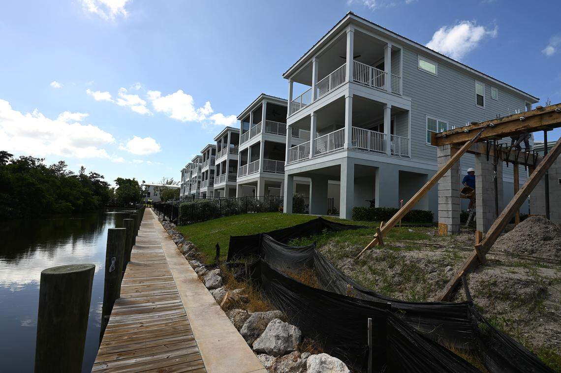 Hunters Point is a first-of-its-kind development in Manatee County that combines net-zero energy use with resiliency to hurricanes, flooding and harsh weather. Photo taken on Oct. 8, 2025.